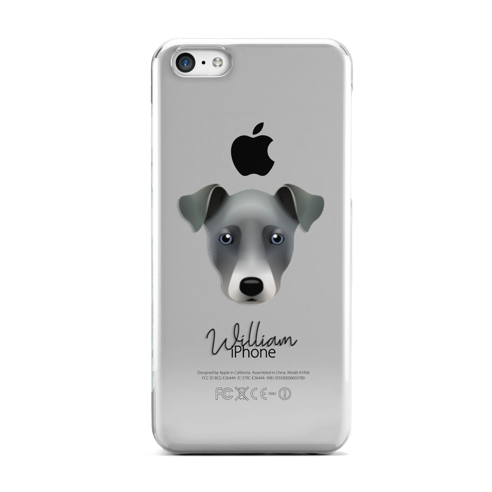 Chi Staffy Bull Personalised Apple iPhone 5c Case