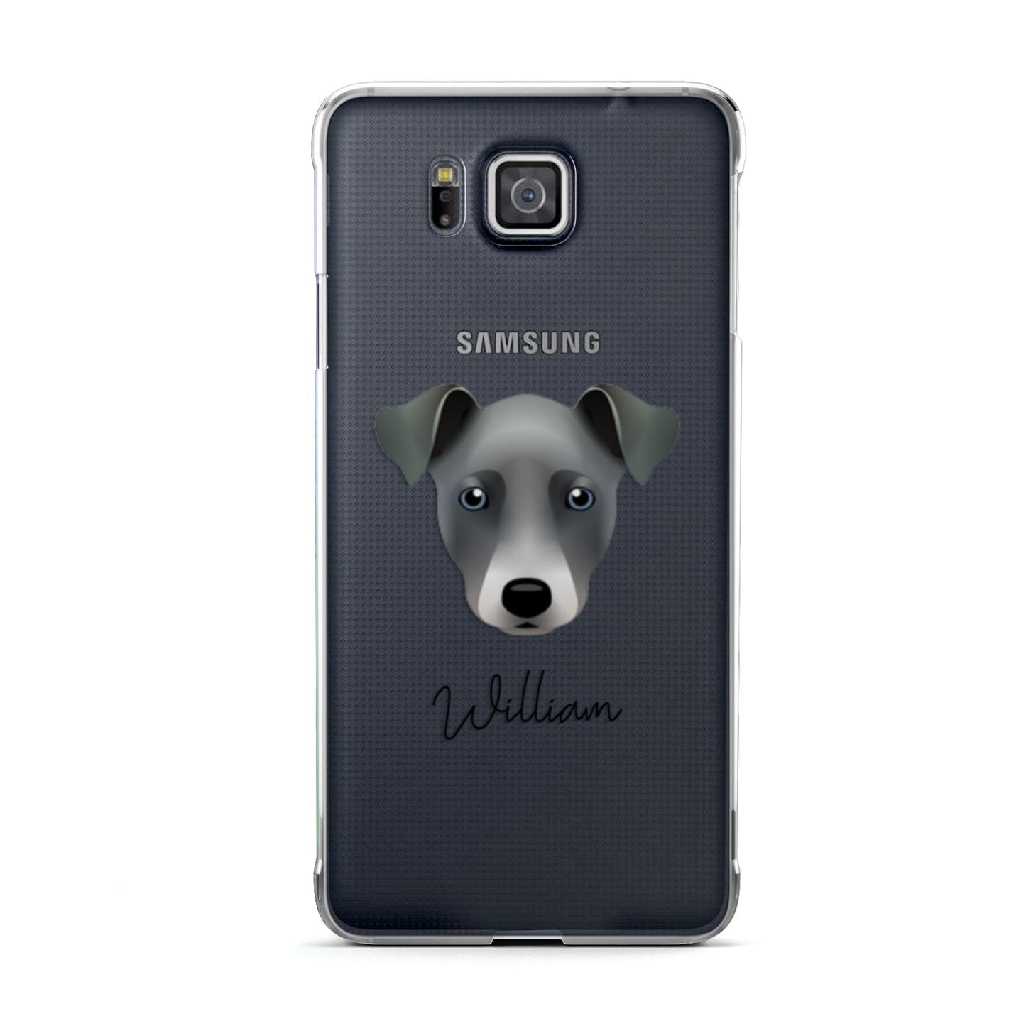 Chi Staffy Bull Personalised Samsung Galaxy Alpha Case