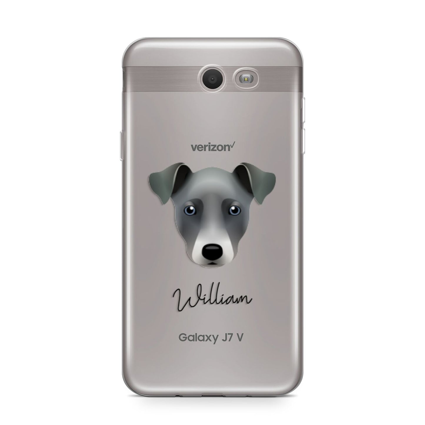 Chi Staffy Bull Personalised Samsung Galaxy J7 2017 Case