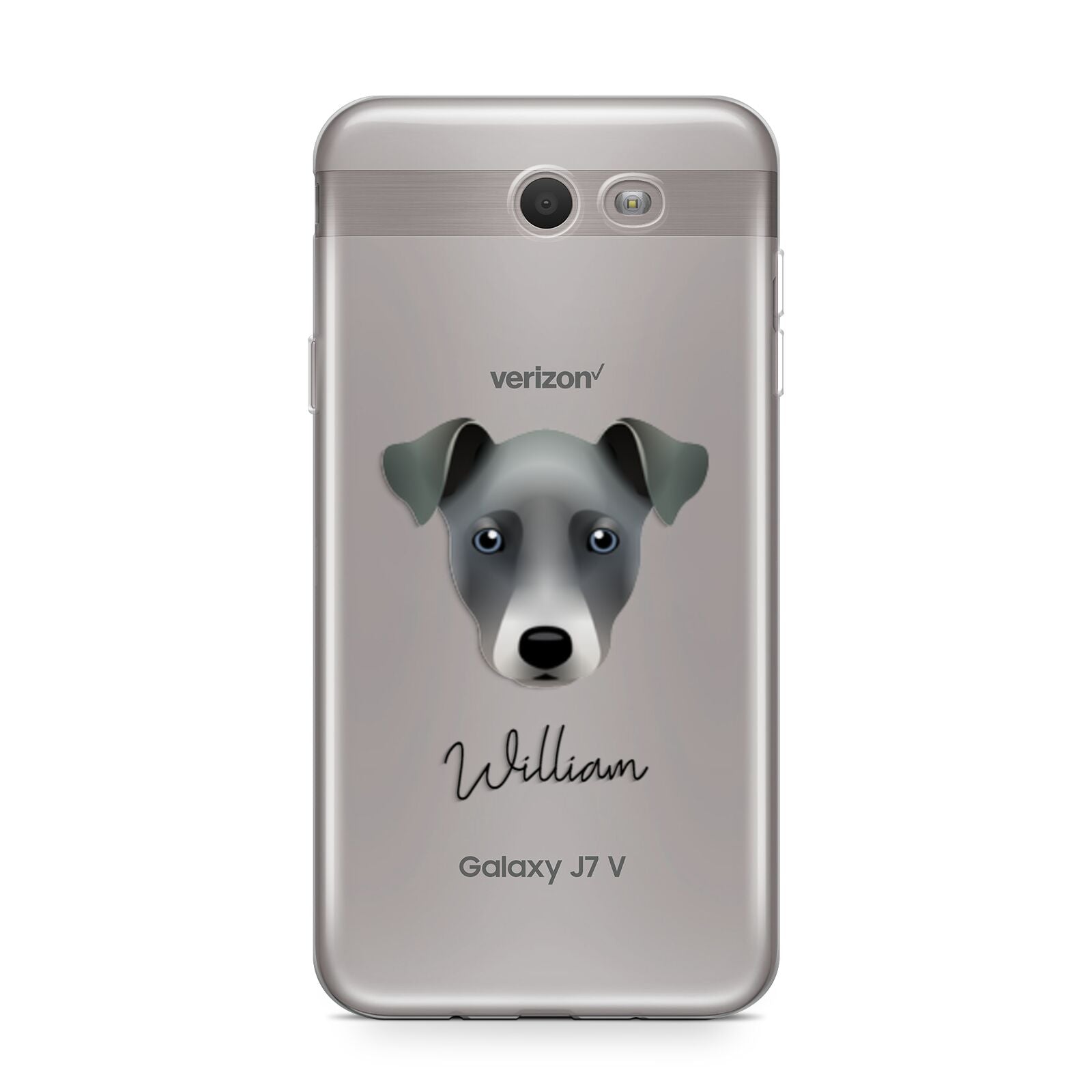 Chi Staffy Bull Personalised Samsung Galaxy J7 2017 Case
