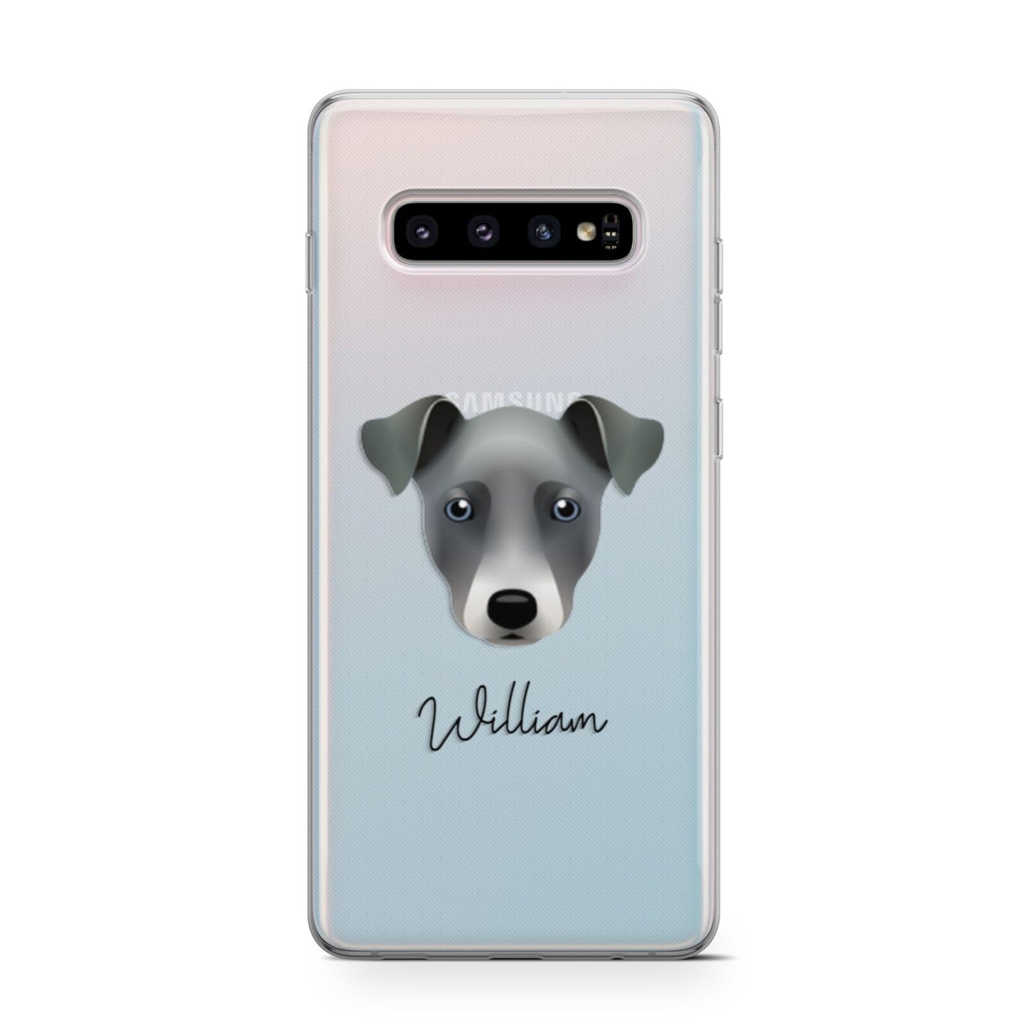 Chi Staffy Bull Personalised Samsung Galaxy S10 Case