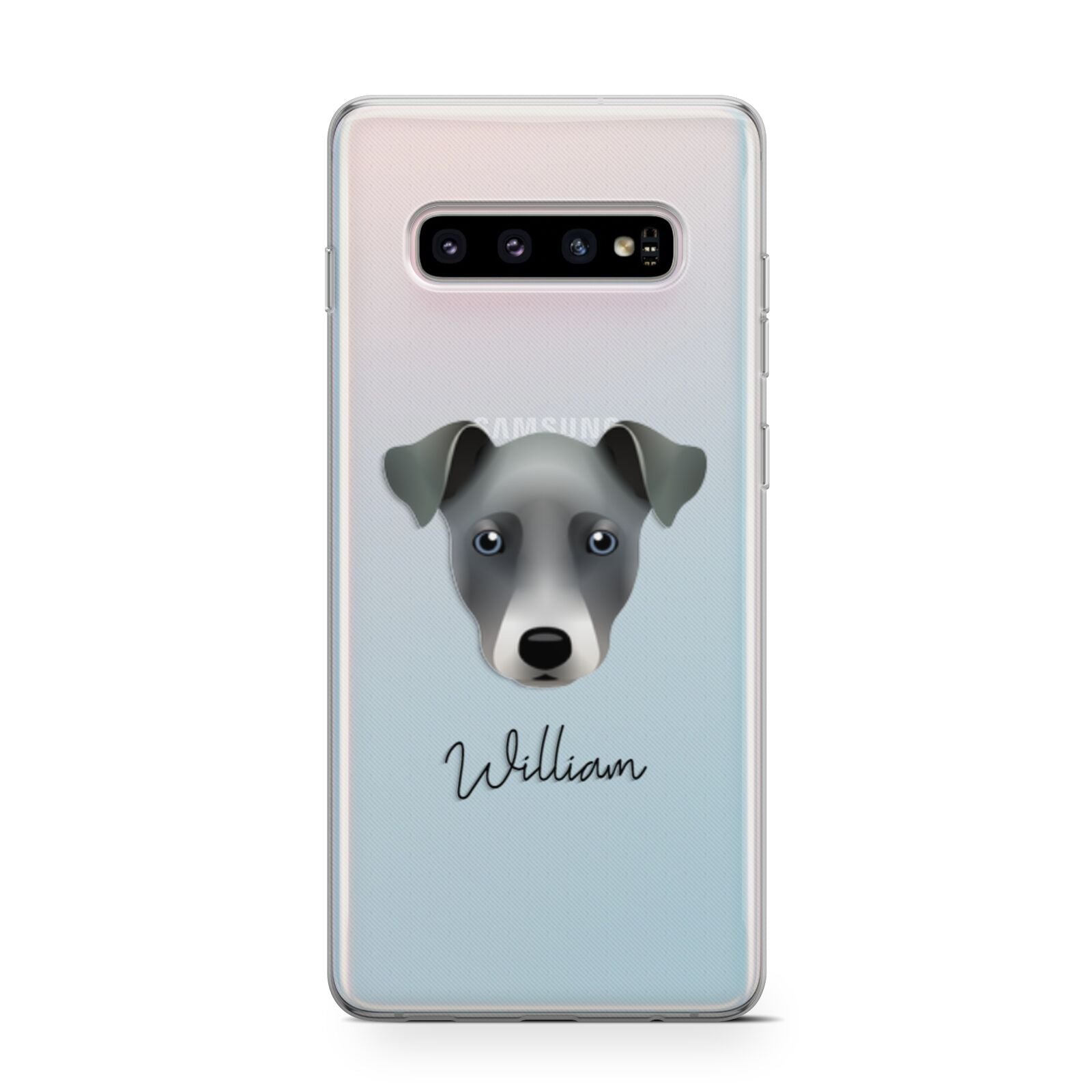 Chi Staffy Bull Personalised Samsung Galaxy S10 Case