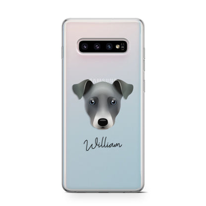 Chi Staffy Bull Personalised Samsung Galaxy S10 Case