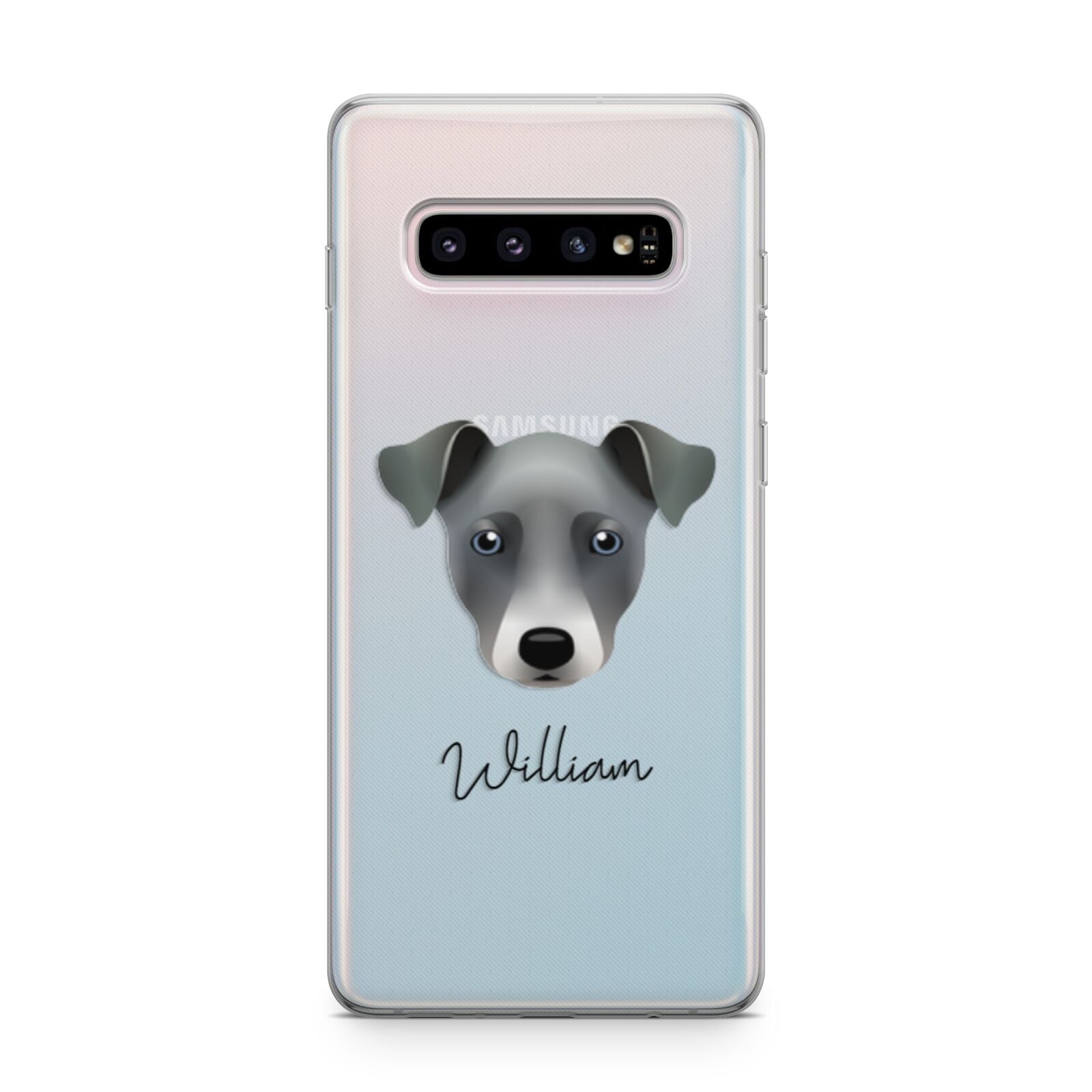 Chi Staffy Bull Personalised Samsung Galaxy S10 Plus Case