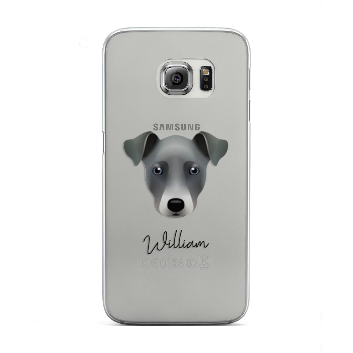 Chi Staffy Bull Personalised Samsung Galaxy S6 Edge Case