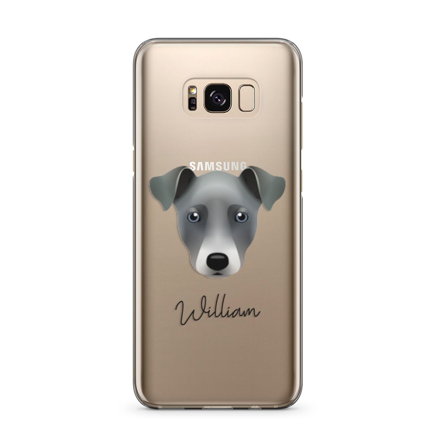 Chi Staffy Bull Personalised Samsung Galaxy S8 Plus Case