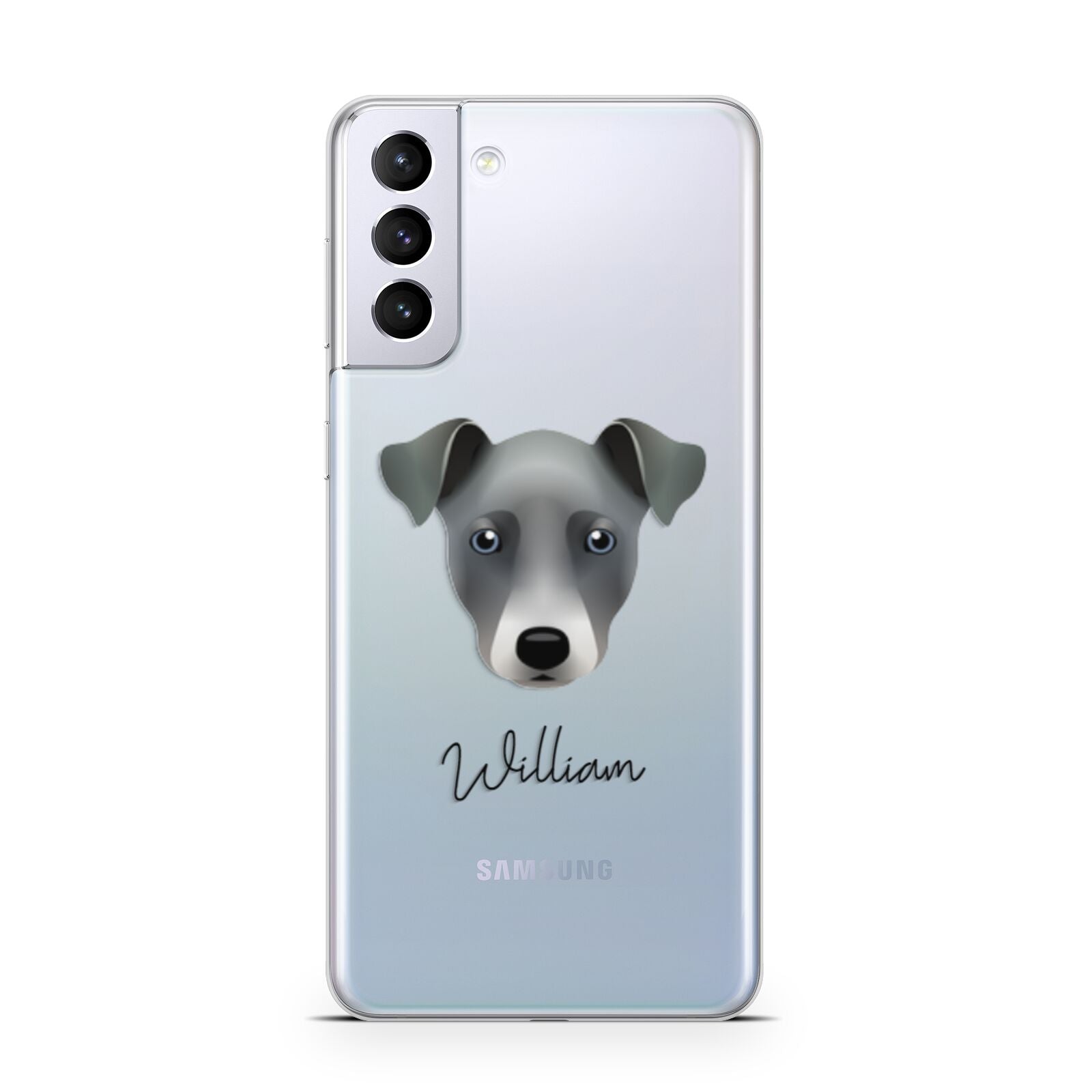Chi Staffy Bull Personalised Samsung S21 Plus Phone Case