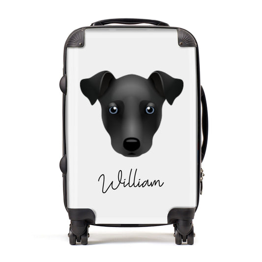 Chi Staffy Bull Personalised Suitcase