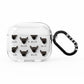 Chihuahua Icon with Name AirPods Clear Case 3rd Gen