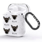 Chihuahua Icon with Name AirPods Glitter Case Side Image