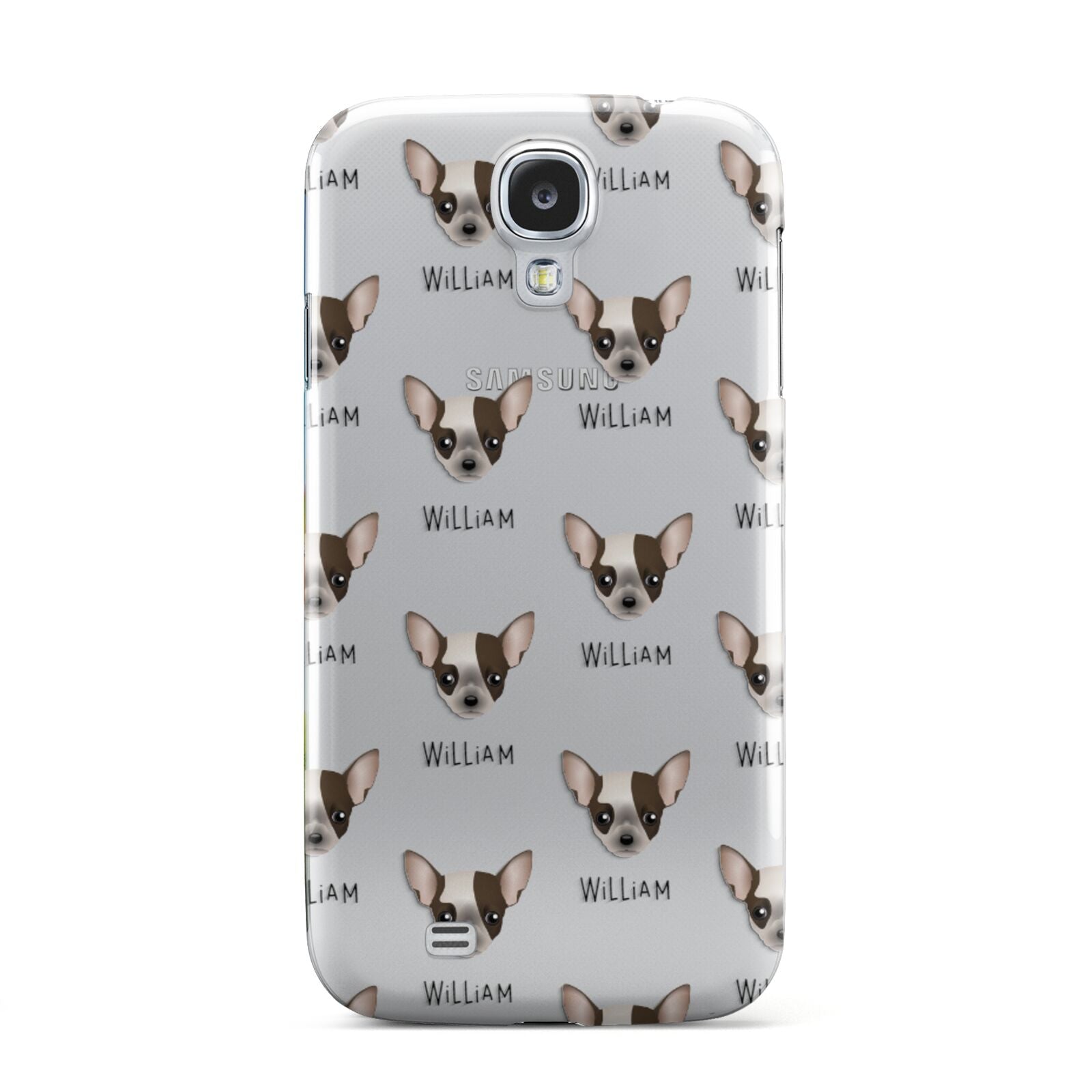 Chihuahua Icon with Name Samsung Galaxy S4 Case