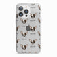 Chihuahua Icon with Name iPhone 13 Pro TPU Impact Case with White Edges