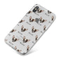 Chihuahua Icon with Name iPhone X Bumper Case on Silver iPhone