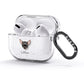 Chihuahua Personalised AirPods Glitter Case 3rd Gen Side Image