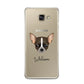 Chihuahua Personalised Samsung Galaxy A3 2016 Case on gold phone