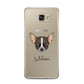 Chihuahua Personalised Samsung Galaxy A5 2016 Case on gold phone