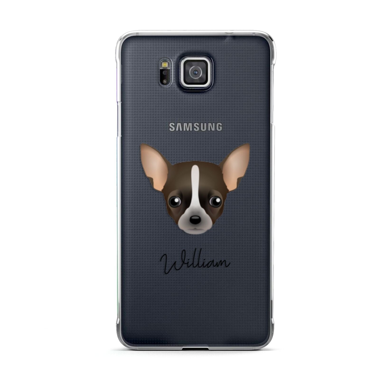 Chihuahua Personalised Samsung Galaxy Alpha Case