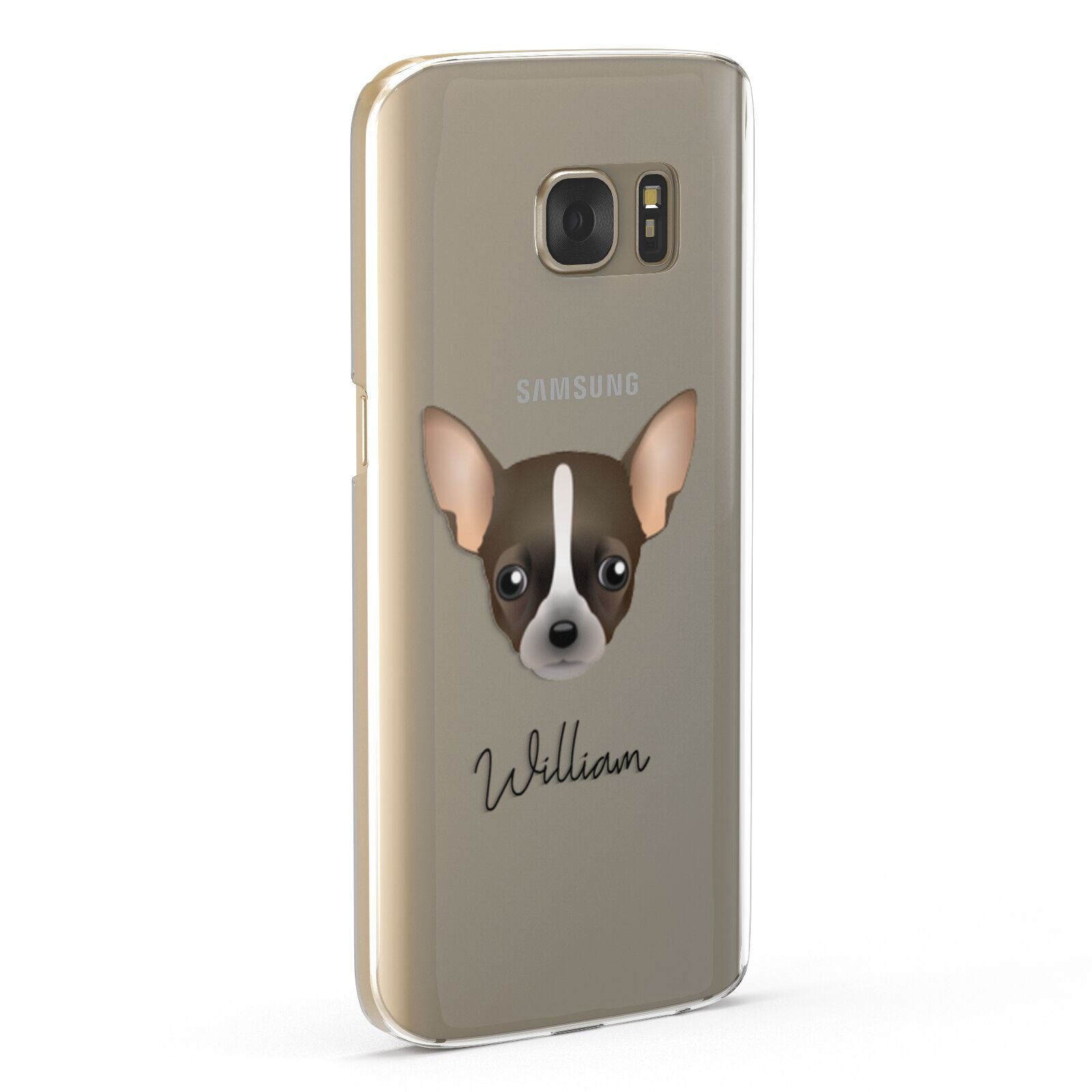 Chihuahua Personalised Samsung Galaxy Case Fourty Five Degrees