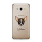Chihuahua Personalised Samsung Galaxy J7 2016 Case on gold phone
