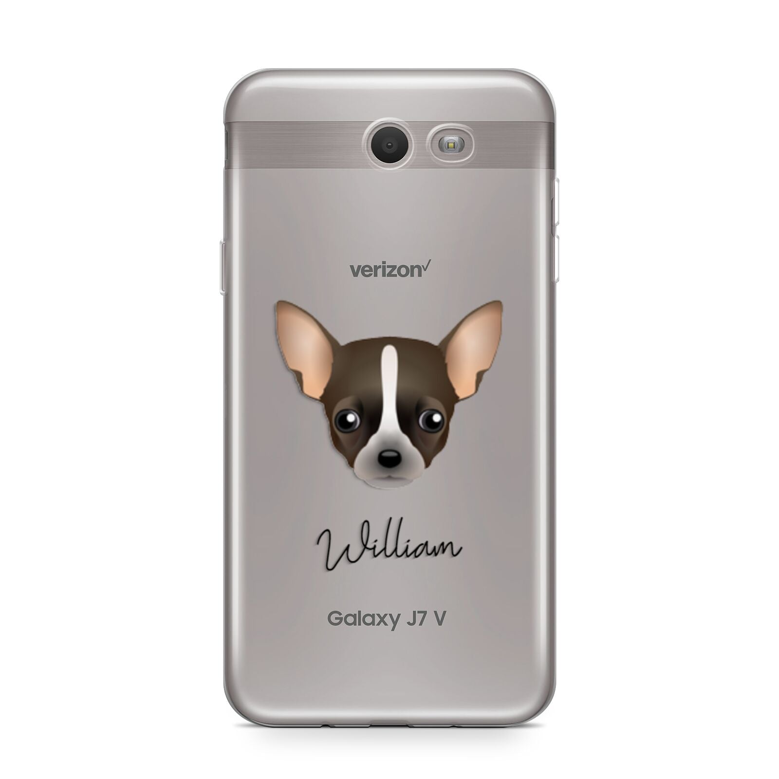 Chihuahua Personalised Samsung Galaxy J7 2017 Case