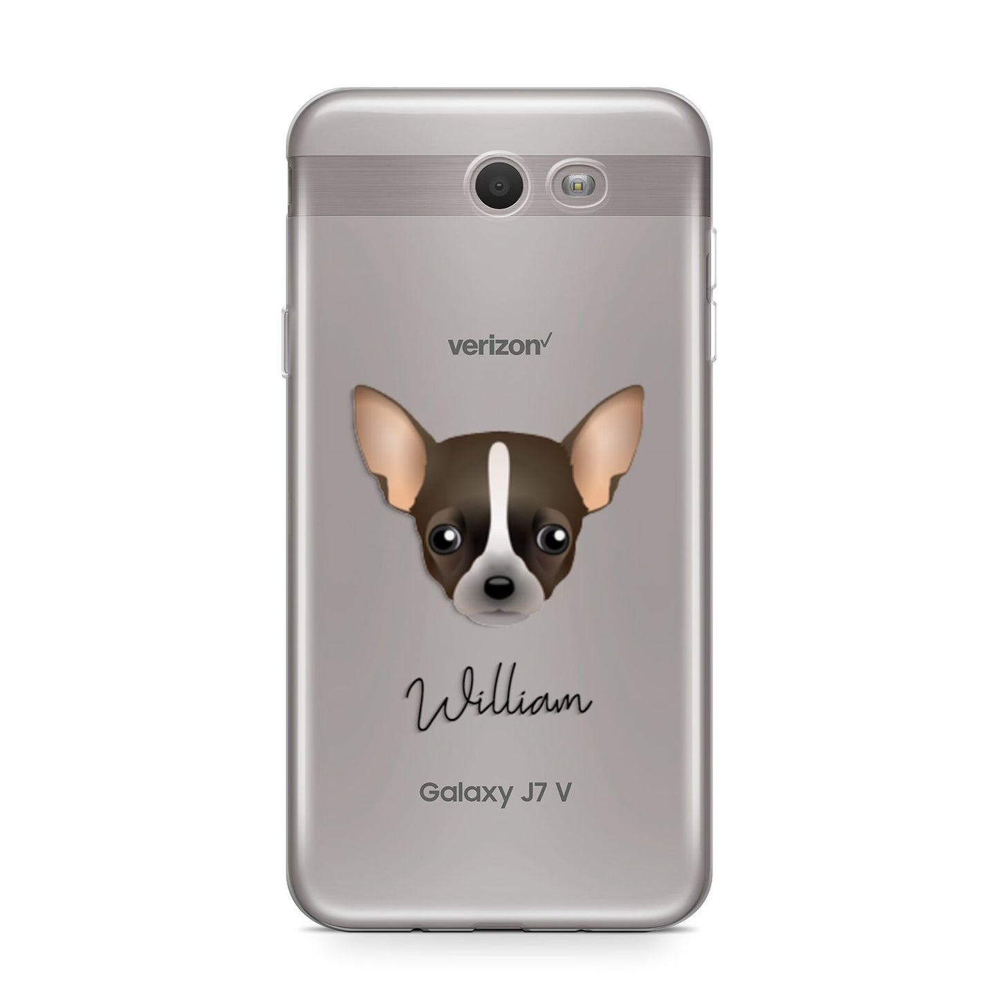 Chihuahua Personalised Samsung Galaxy J7 2017 Case