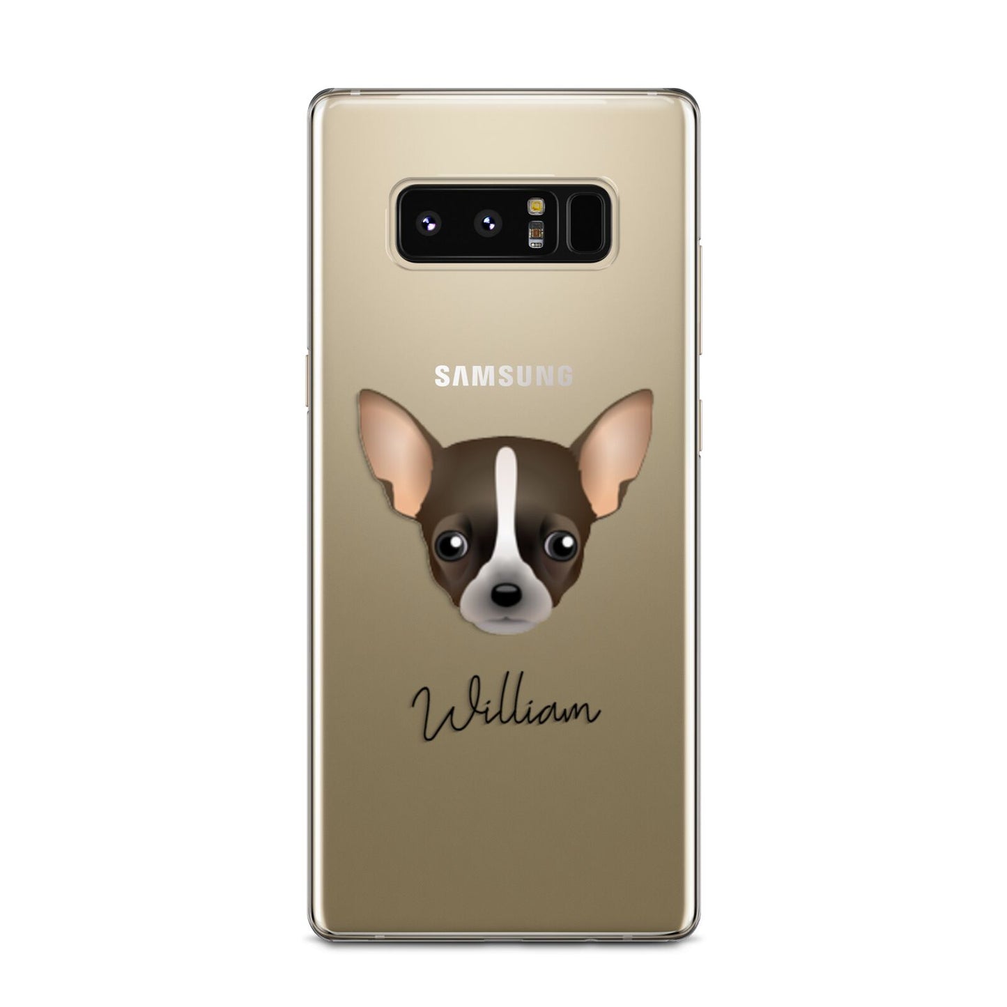 Chihuahua Personalised Samsung Galaxy Note 8 Case