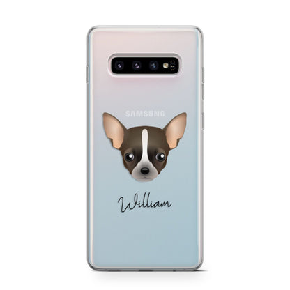 Chihuahua Personalised Samsung Galaxy S10 Case