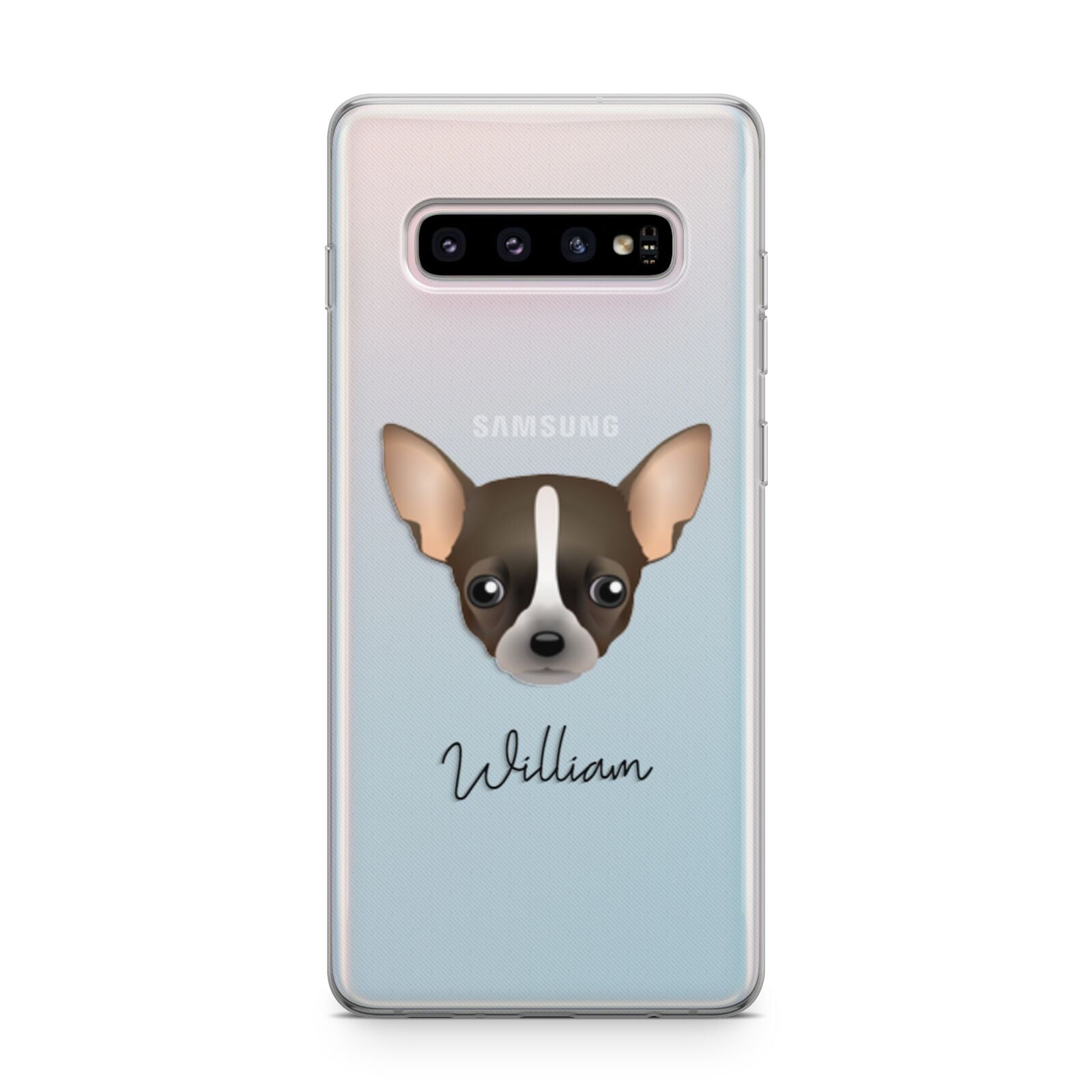 Chihuahua Personalised Samsung Galaxy S10 Plus Case