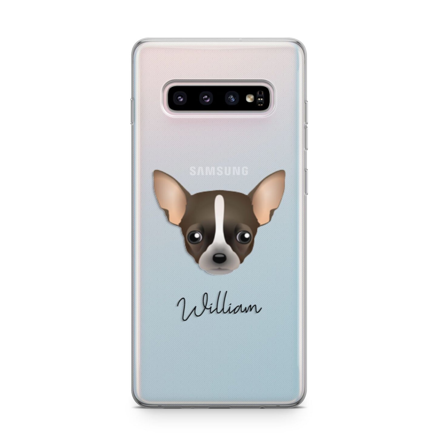 Chihuahua Personalised Samsung Galaxy S10 Plus Case