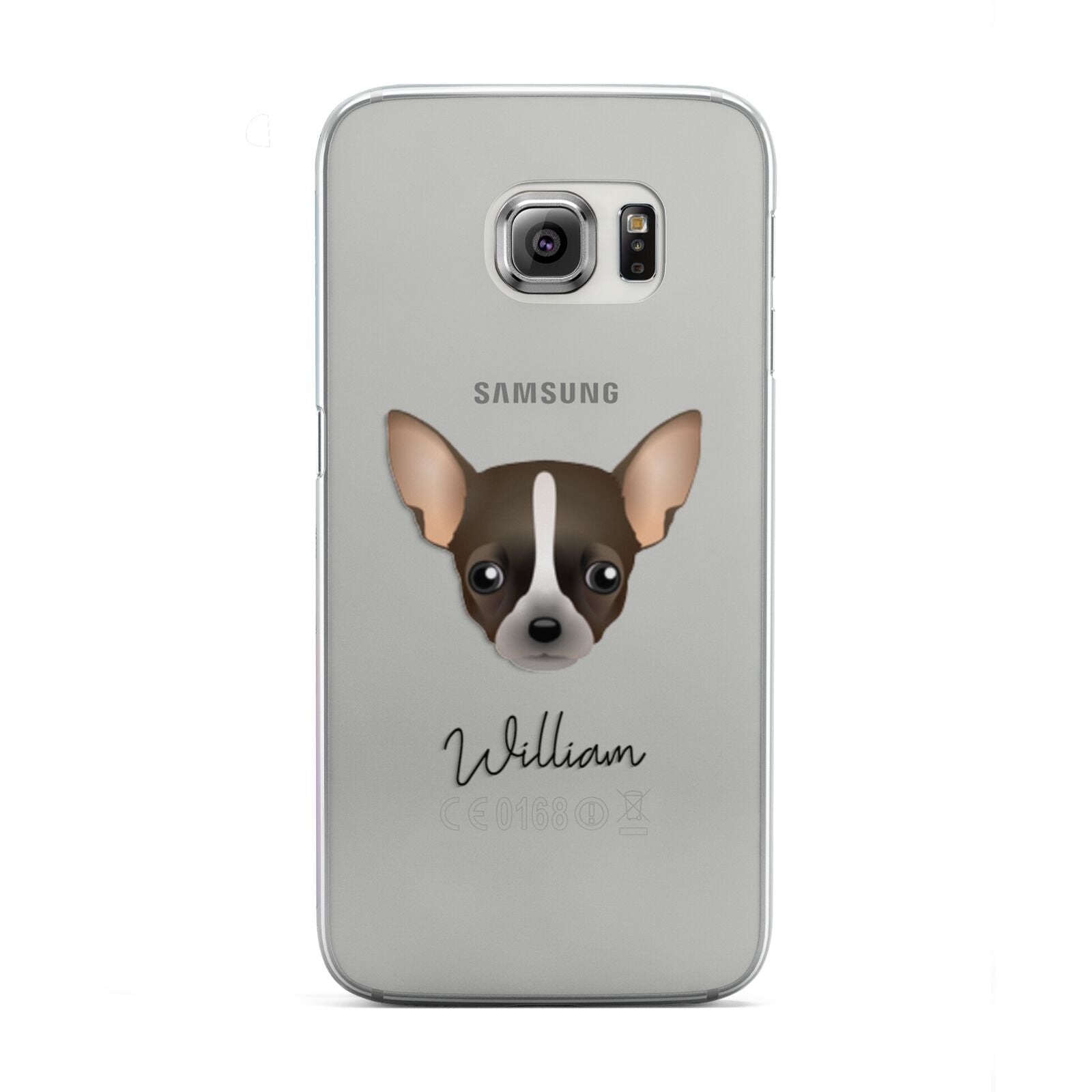 Chihuahua Personalised Samsung Galaxy S6 Edge Case