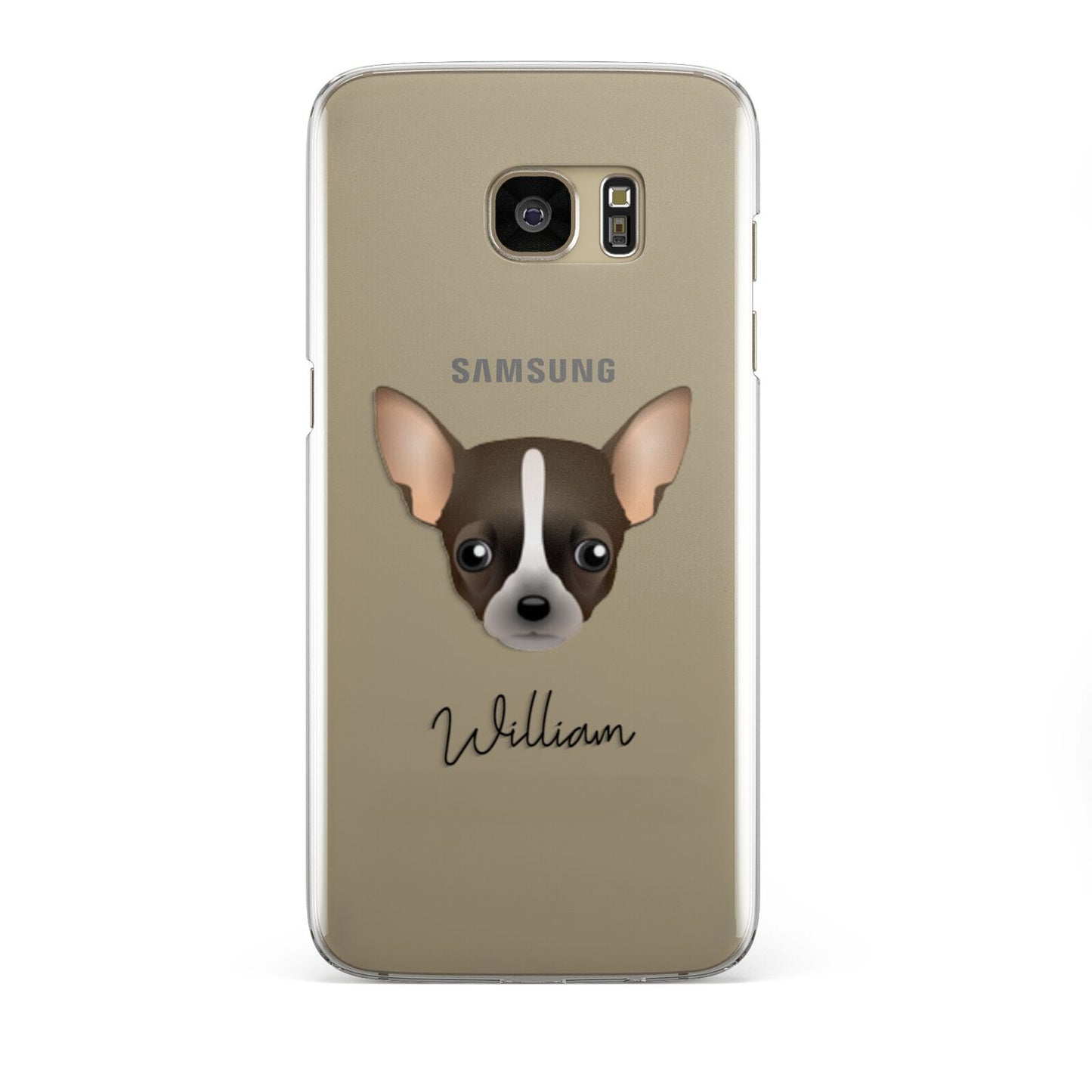 Chihuahua Personalised Samsung Galaxy S7 Edge Case