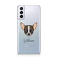 Chihuahua Personalised Samsung S21 Plus Phone Case
