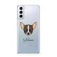 Chihuahua Personalised Samsung S21 Plus Phone Case