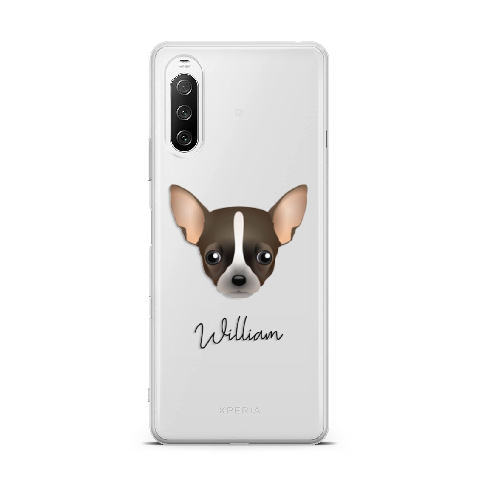 Chihuahua Personalised Sony Xperia 10 III Case