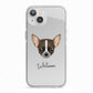 Chihuahua Personalised iPhone 13 TPU Impact Case with White Edges