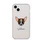 Chihuahua Personalised iPhone 14 Plus Clear Tough Case Starlight