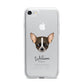 Chihuahua Personalised iPhone 7 Bumper Case on Silver iPhone
