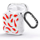 Chilli Pepper AirPods Glitter Case Side Image