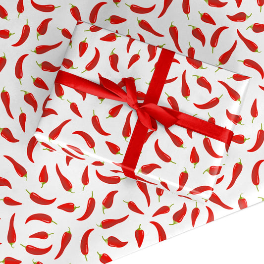 Chilli Pepper Custom Wrapping Paper