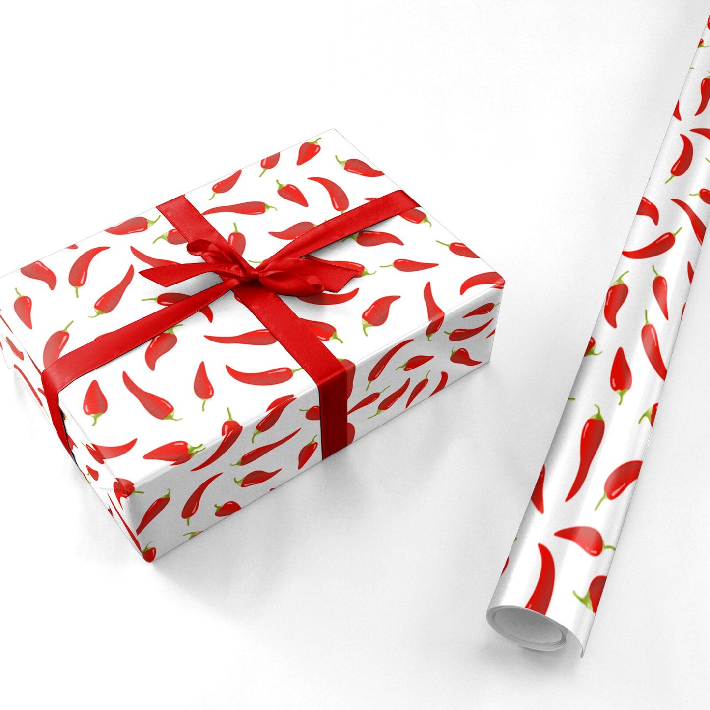 Chilli Pepper Personalised Wrapping Paper