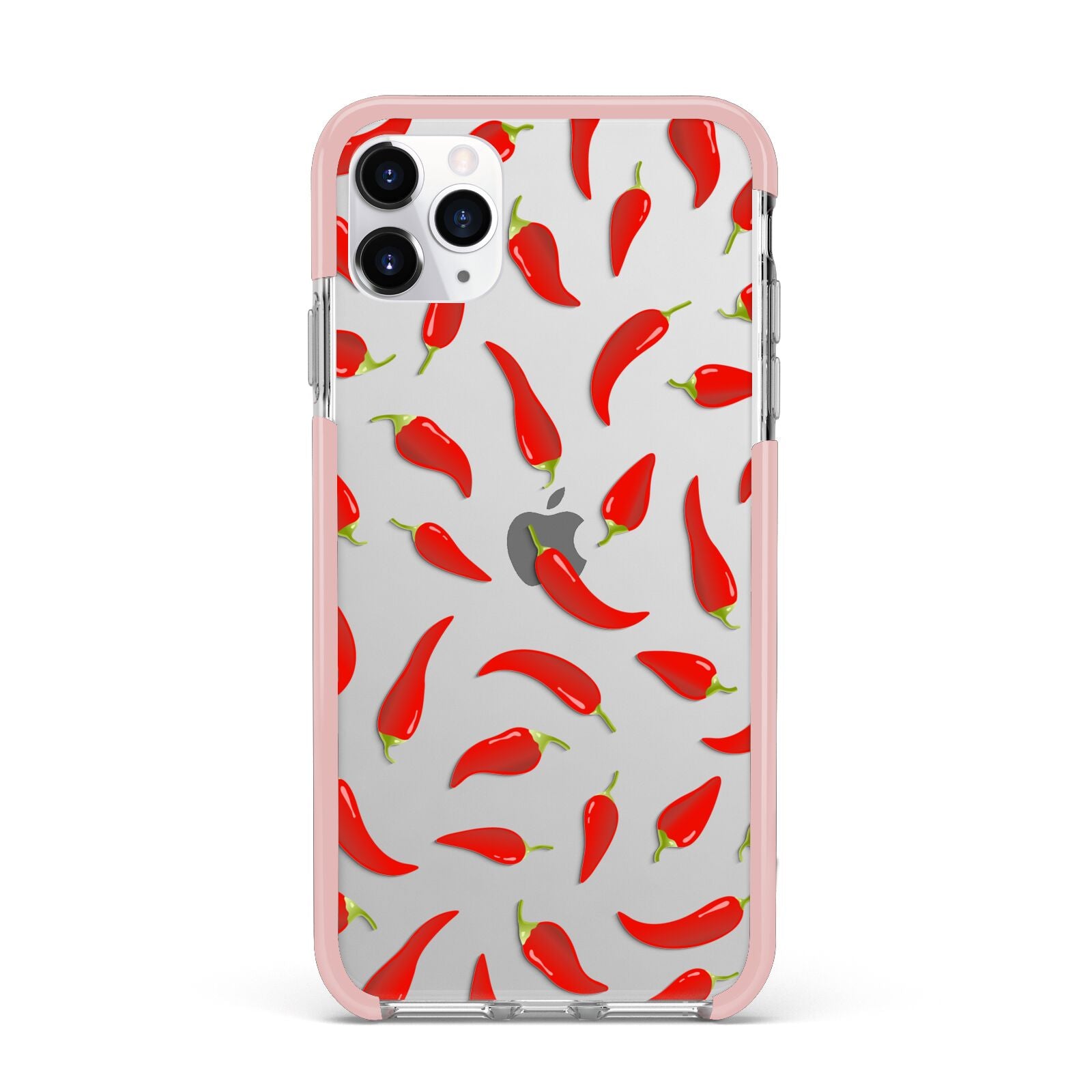 Chilli Pepper iPhone 11 Pro Max Impact Pink Edge Case