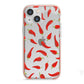 Chilli Pepper iPhone 13 Mini TPU Impact Case with Pink Edges