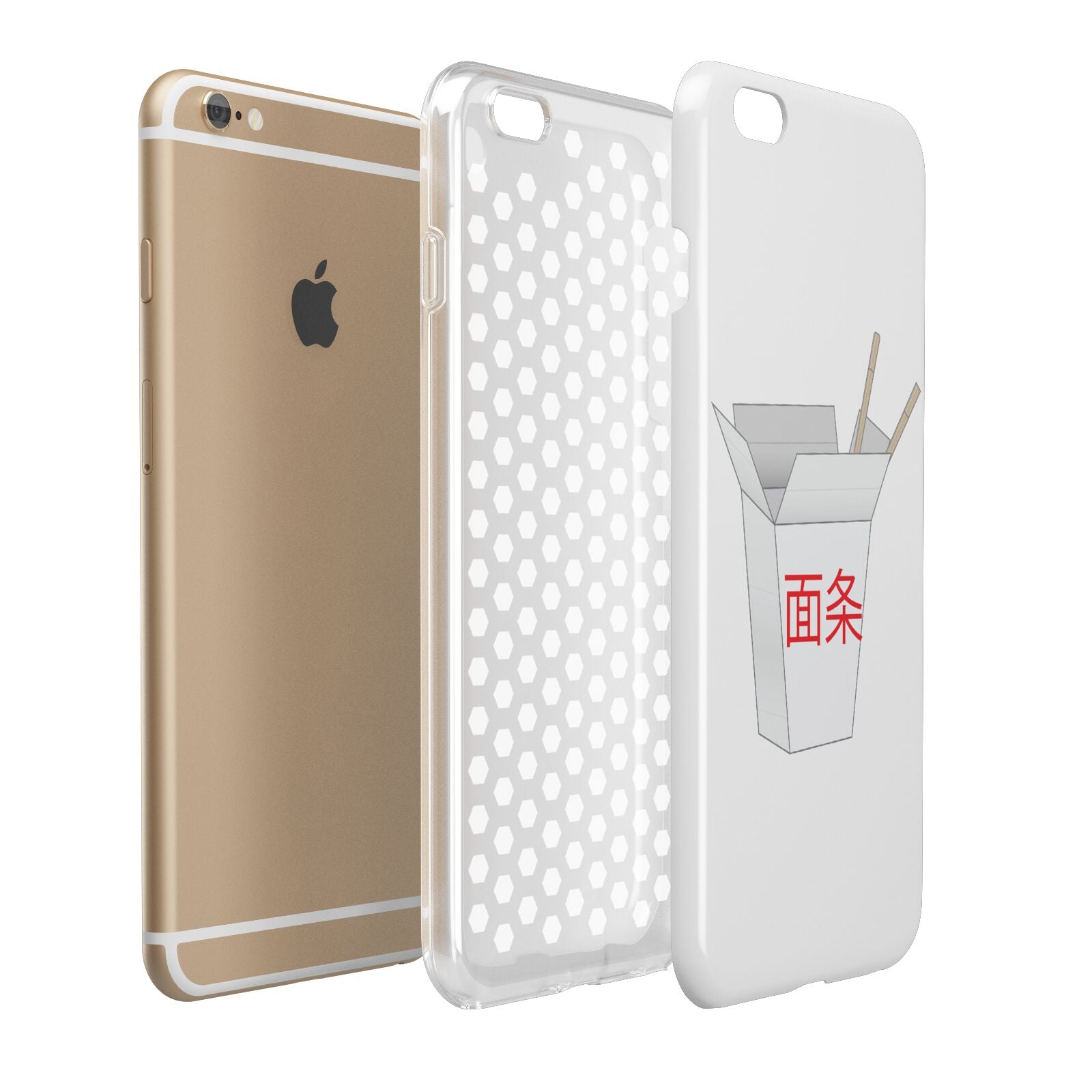 Chinese Takeaway Box Apple iPhone 6 Plus 3D Tough Case Expand Detail Image