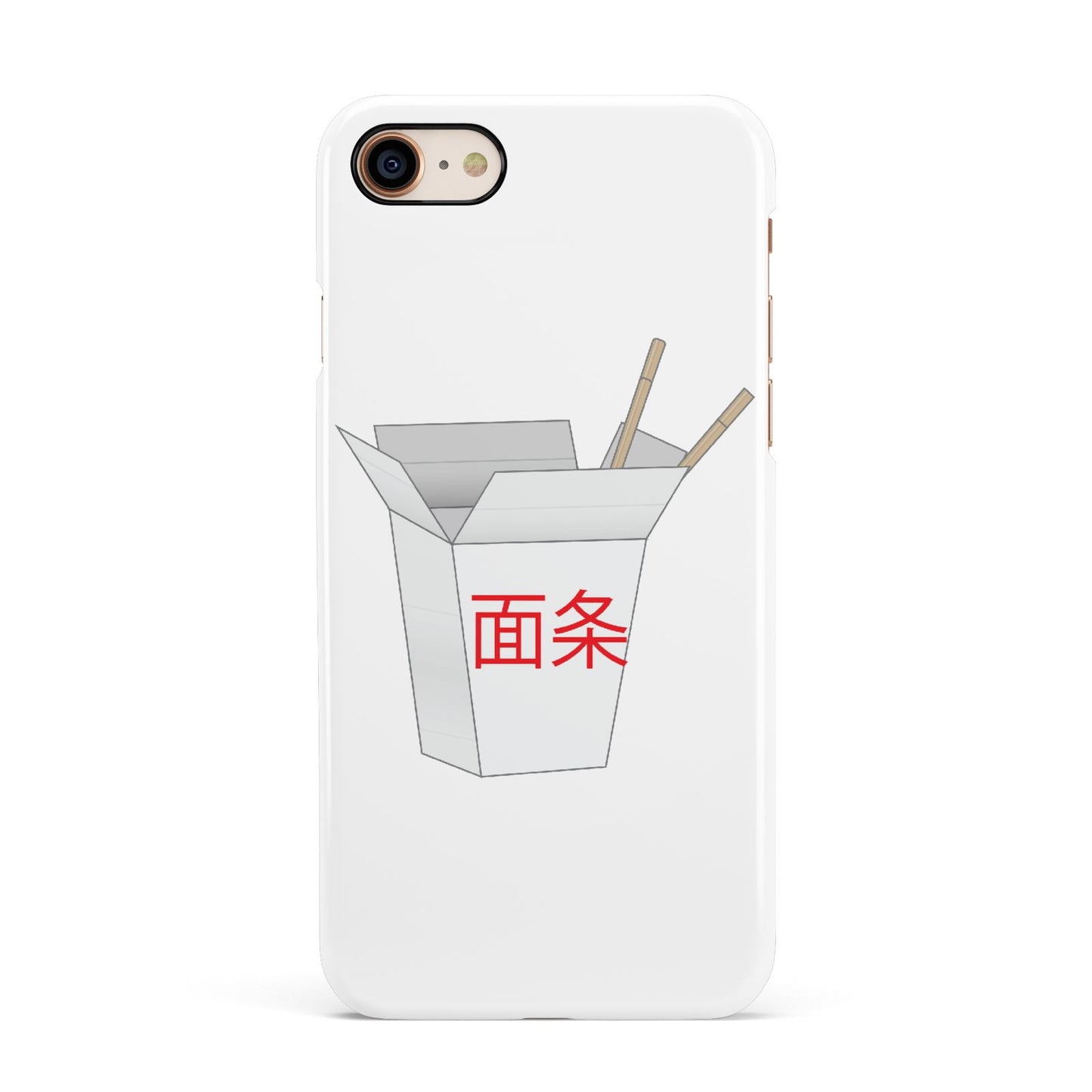 Chinese Takeaway Box Apple iPhone 7 8 3D Snap Case