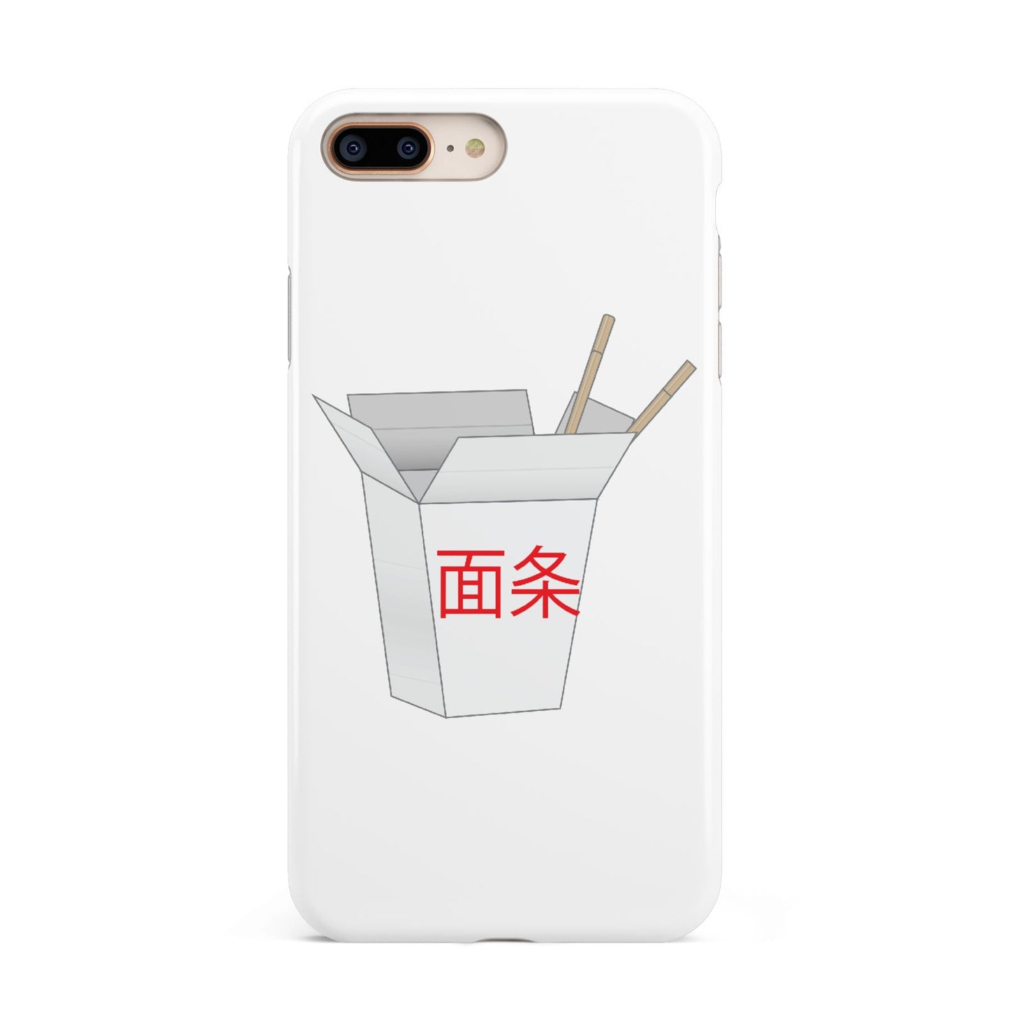 Chinese Takeaway Box Apple iPhone 7 8 Plus 3D Tough Case