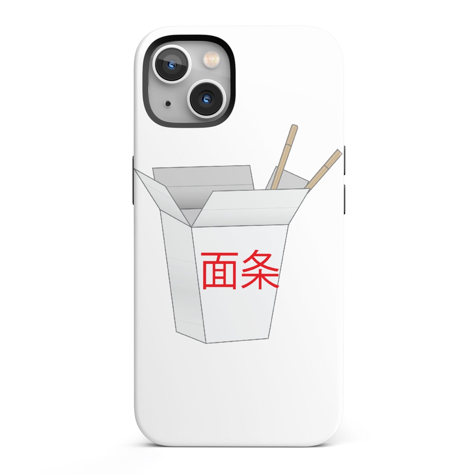 Chinese Takeaway Box iPhone 13 Full Wrap 3D Tough Case