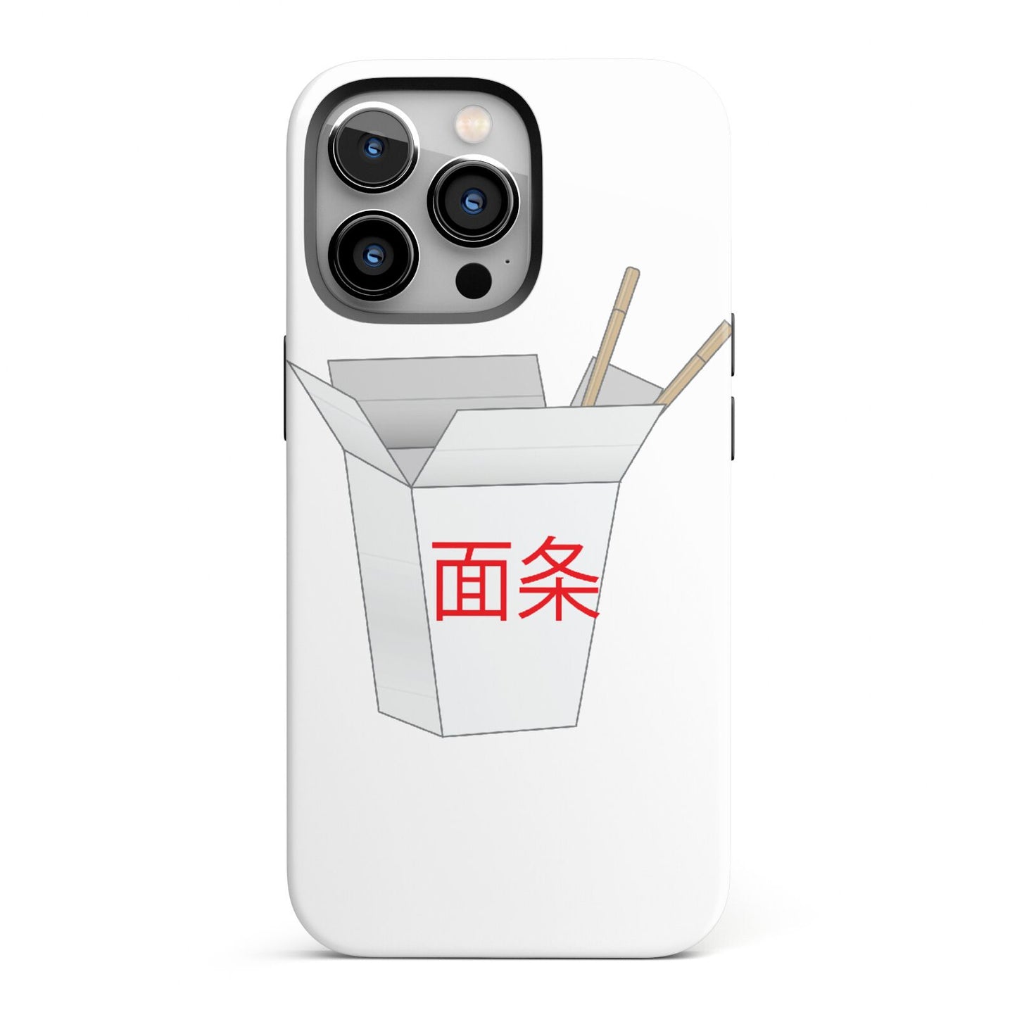 Chinese Takeaway Box iPhone 13 Pro Full Wrap 3D Tough Case
