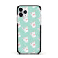 Chinese Takeaway Pattern Apple iPhone 11 Pro in Silver with Black Impact Case