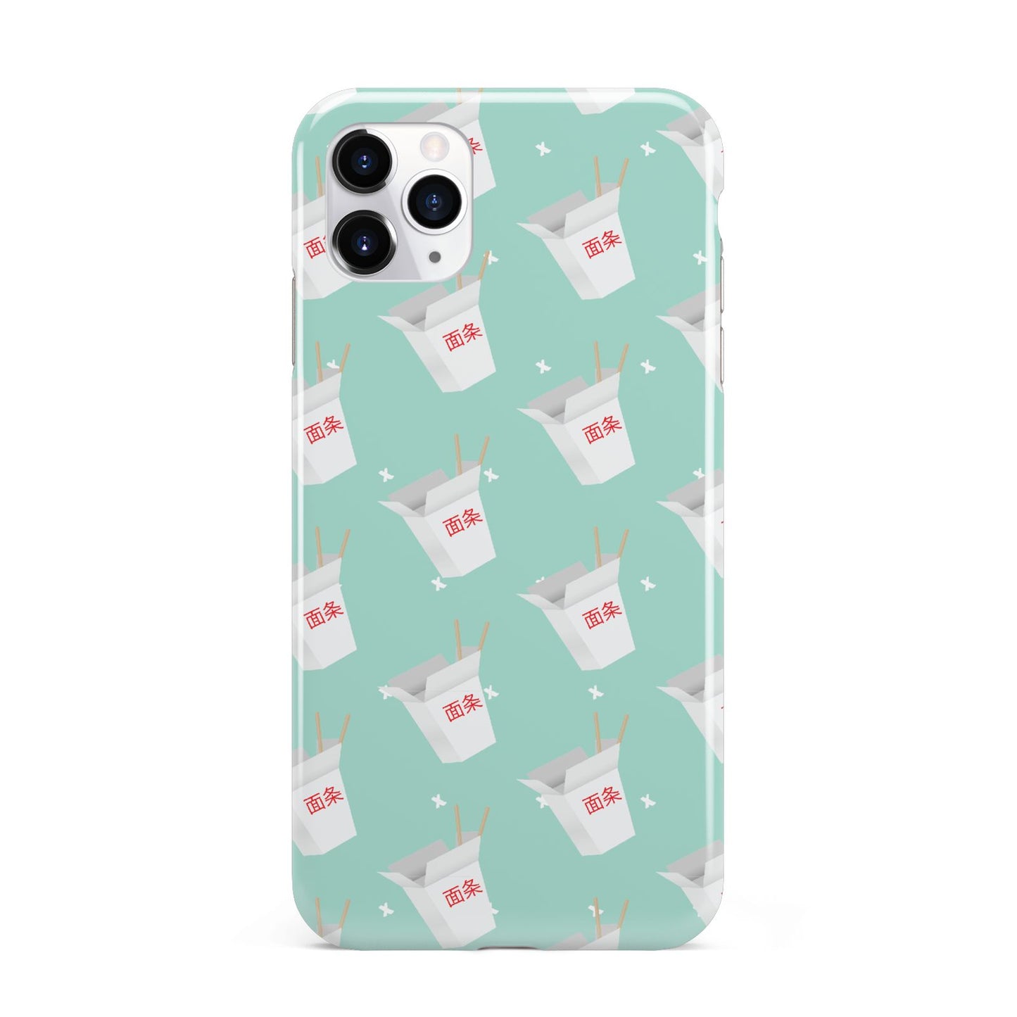 Chinese Takeaway Pattern iPhone 11 Pro Max 3D Tough Case