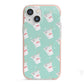 Chinese Takeaway Pattern iPhone 13 Mini TPU Impact Case with Pink Edges